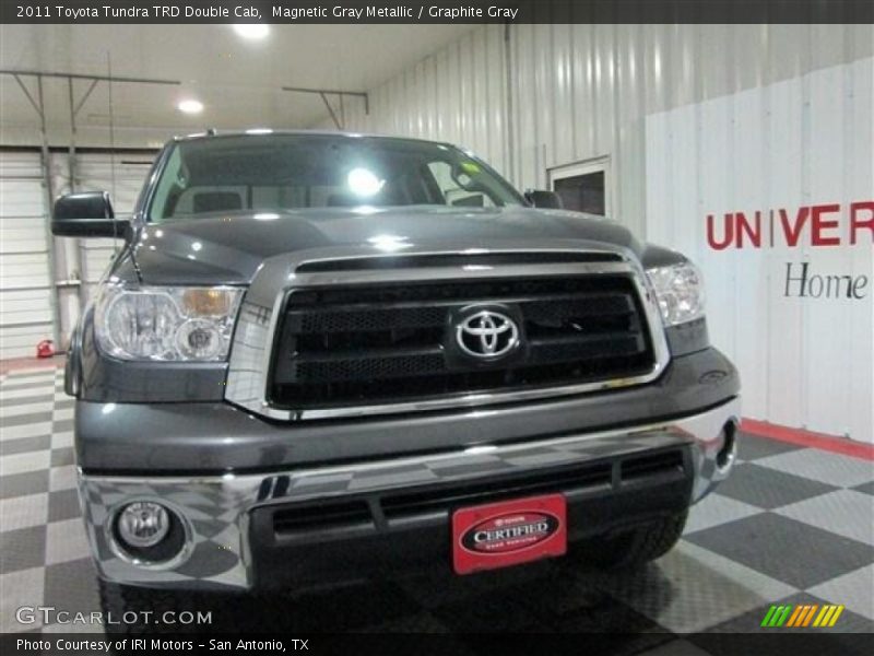 Magnetic Gray Metallic / Graphite Gray 2011 Toyota Tundra TRD Double Cab