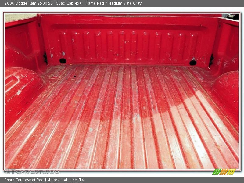 Flame Red / Medium Slate Gray 2006 Dodge Ram 2500 SLT Quad Cab 4x4