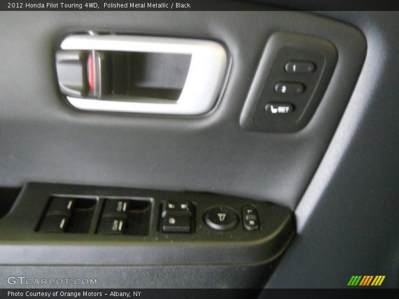Polished Metal Metallic / Black 2012 Honda Pilot Touring 4WD