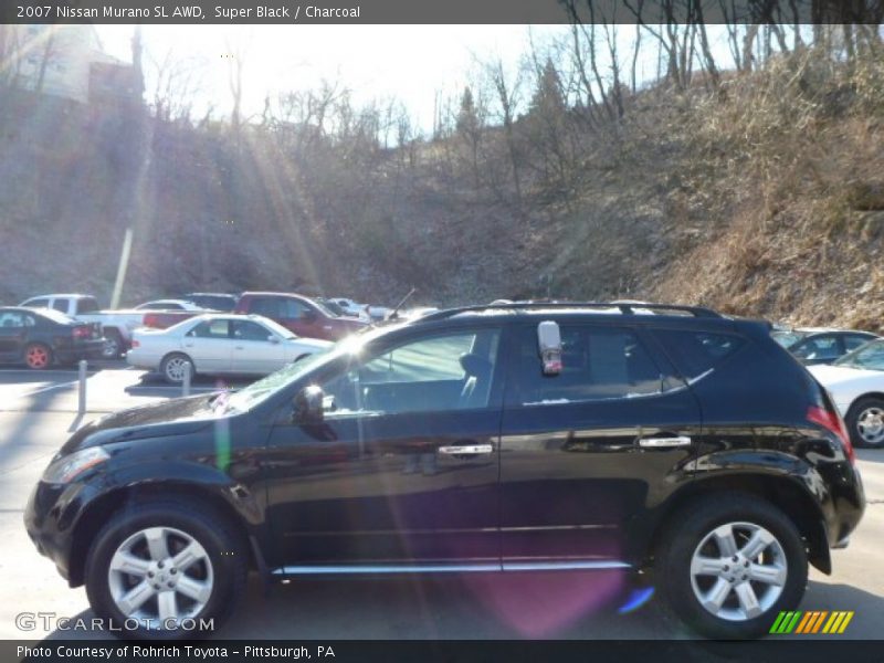 Super Black / Charcoal 2007 Nissan Murano SL AWD