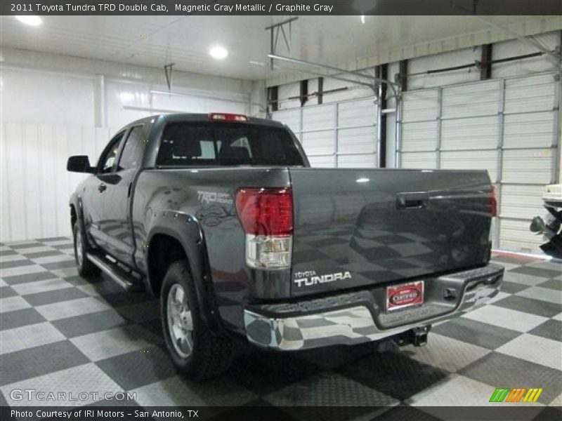 Magnetic Gray Metallic / Graphite Gray 2011 Toyota Tundra TRD Double Cab