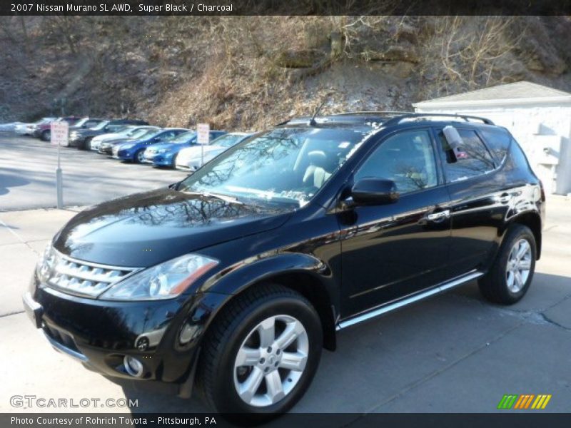 Super Black / Charcoal 2007 Nissan Murano SL AWD