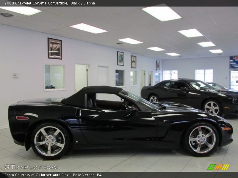  2008 Corvette Convertible Black