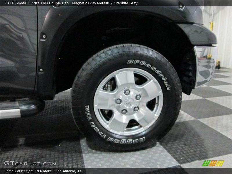 Magnetic Gray Metallic / Graphite Gray 2011 Toyota Tundra TRD Double Cab