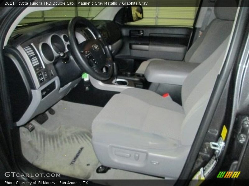 Magnetic Gray Metallic / Graphite Gray 2011 Toyota Tundra TRD Double Cab