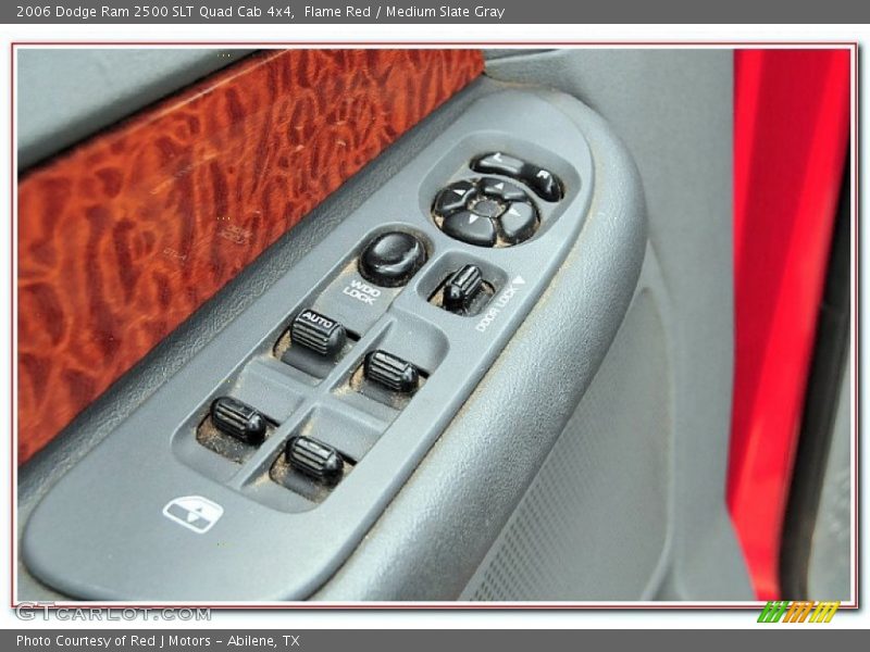 Flame Red / Medium Slate Gray 2006 Dodge Ram 2500 SLT Quad Cab 4x4