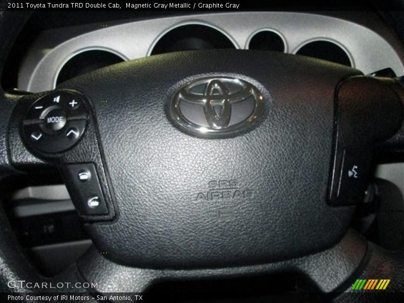 Magnetic Gray Metallic / Graphite Gray 2011 Toyota Tundra TRD Double Cab