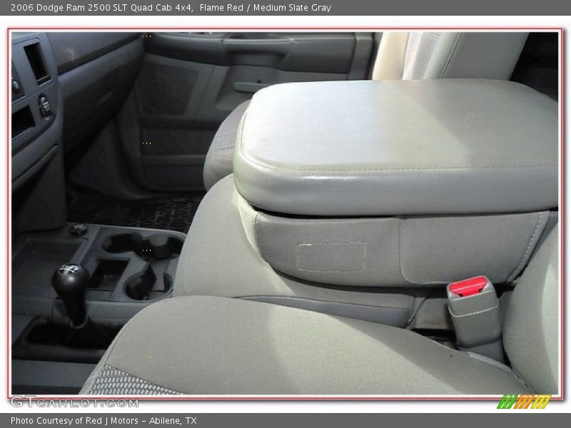 Flame Red / Medium Slate Gray 2006 Dodge Ram 2500 SLT Quad Cab 4x4