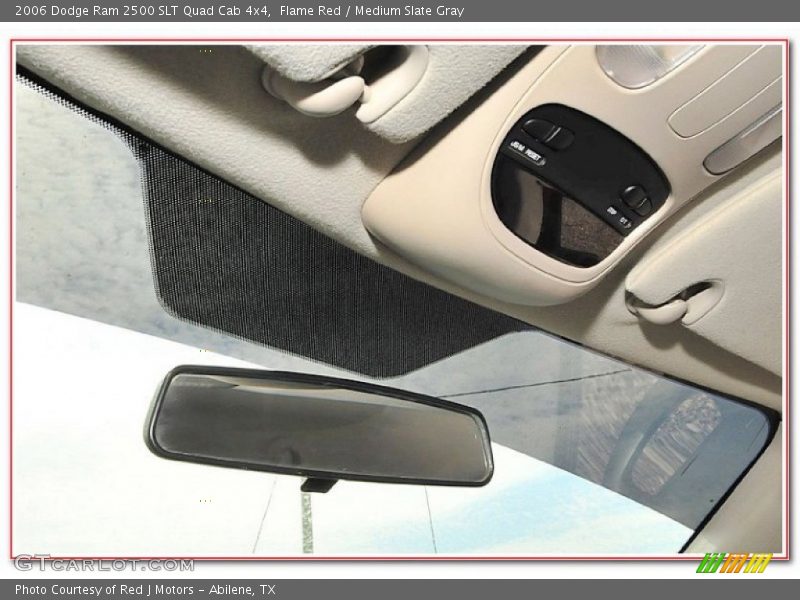 Flame Red / Medium Slate Gray 2006 Dodge Ram 2500 SLT Quad Cab 4x4