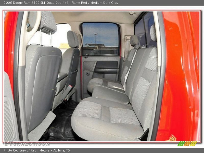 Flame Red / Medium Slate Gray 2006 Dodge Ram 2500 SLT Quad Cab 4x4