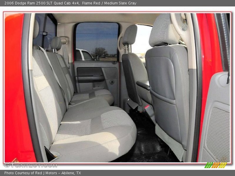 Flame Red / Medium Slate Gray 2006 Dodge Ram 2500 SLT Quad Cab 4x4