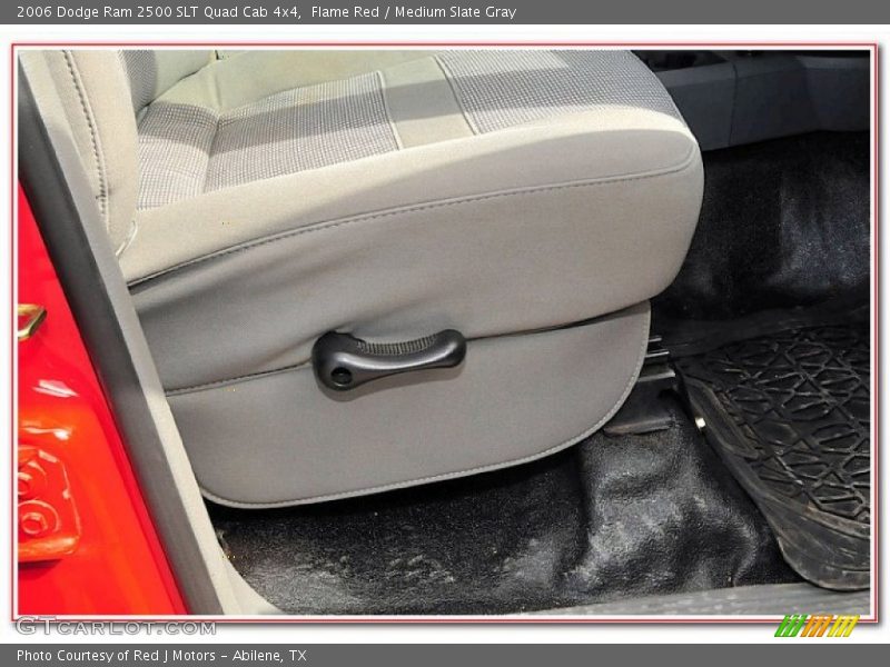 Flame Red / Medium Slate Gray 2006 Dodge Ram 2500 SLT Quad Cab 4x4