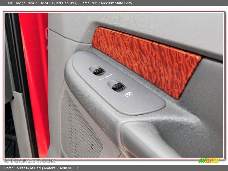 Flame Red / Medium Slate Gray 2006 Dodge Ram 2500 SLT Quad Cab 4x4