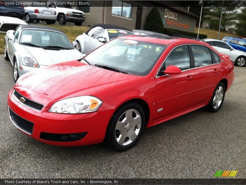 Front 3/4 View of 2009 Impala SS