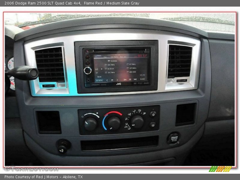 Flame Red / Medium Slate Gray 2006 Dodge Ram 2500 SLT Quad Cab 4x4