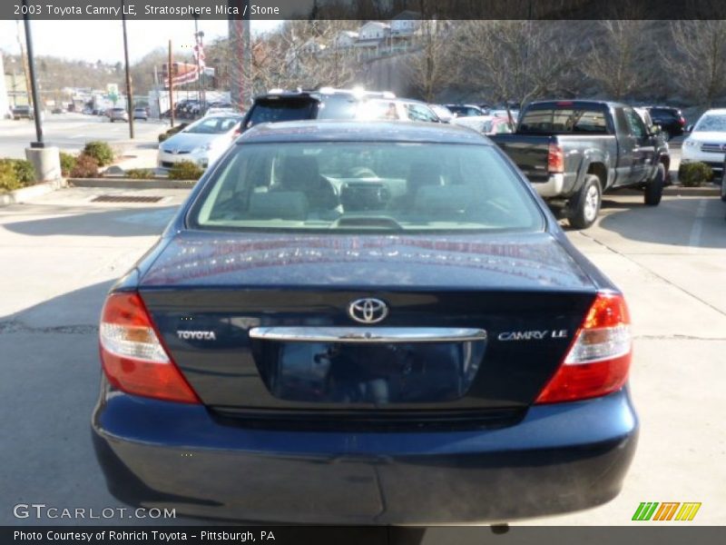 Stratosphere Mica / Stone 2003 Toyota Camry LE