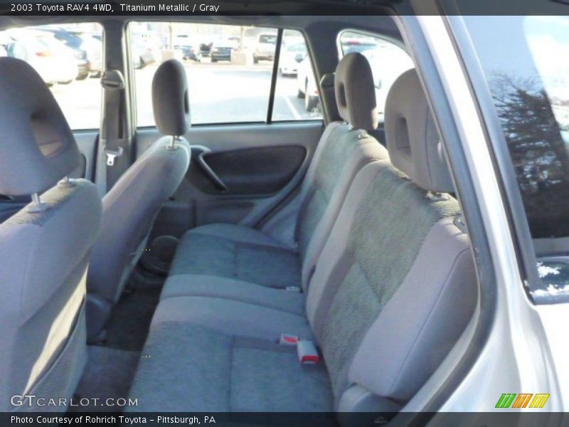 Titanium Metallic / Gray 2003 Toyota RAV4 4WD