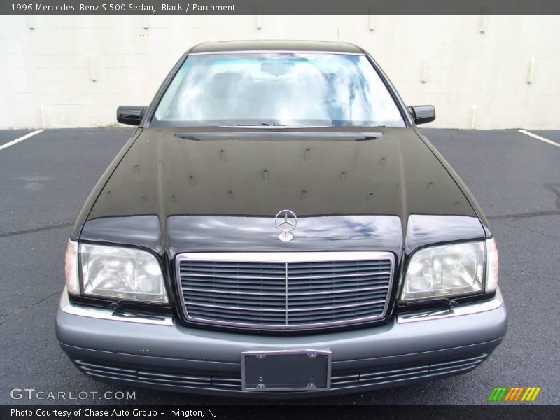 Black / Parchment 1996 Mercedes-Benz S 500 Sedan