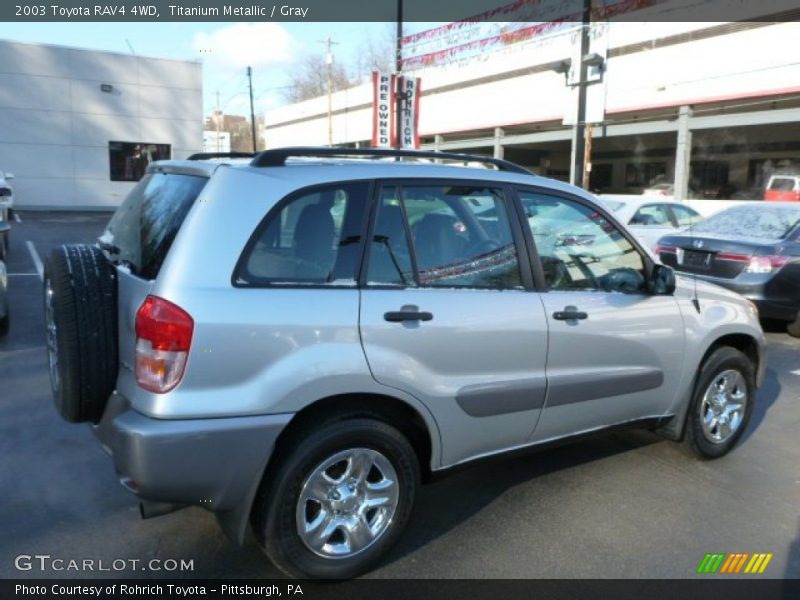 Titanium Metallic / Gray 2003 Toyota RAV4 4WD