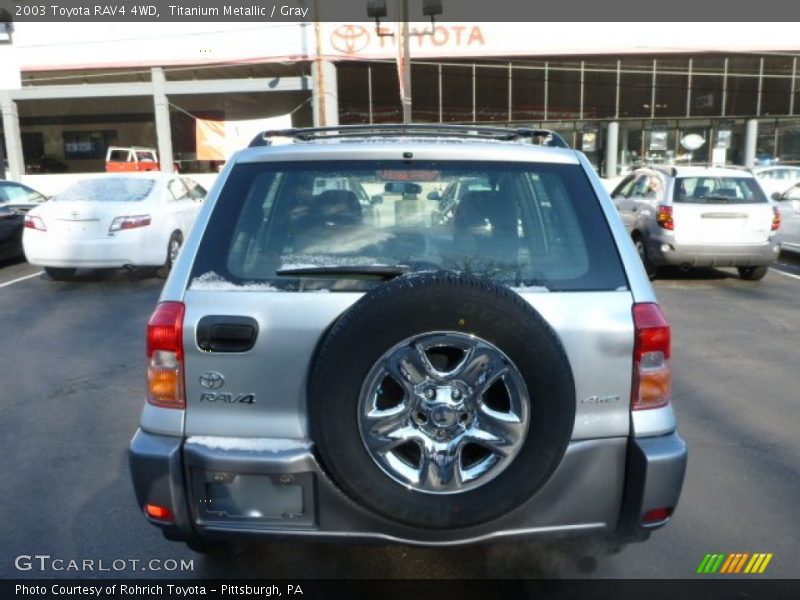 Titanium Metallic / Gray 2003 Toyota RAV4 4WD
