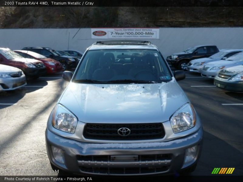 Titanium Metallic / Gray 2003 Toyota RAV4 4WD