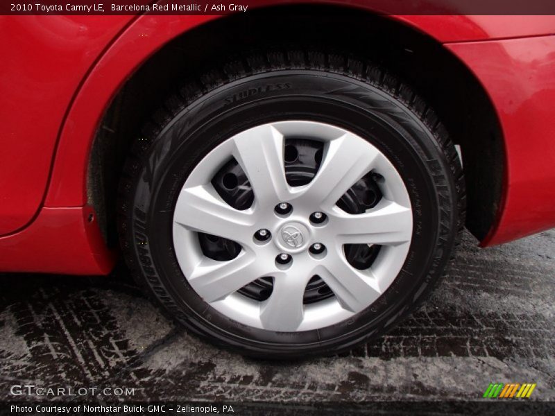 Barcelona Red Metallic / Ash Gray 2010 Toyota Camry LE
