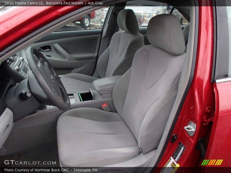 Barcelona Red Metallic / Ash Gray 2010 Toyota Camry LE