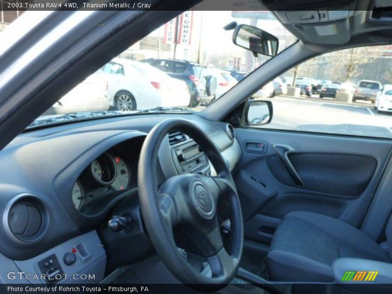 Titanium Metallic / Gray 2003 Toyota RAV4 4WD