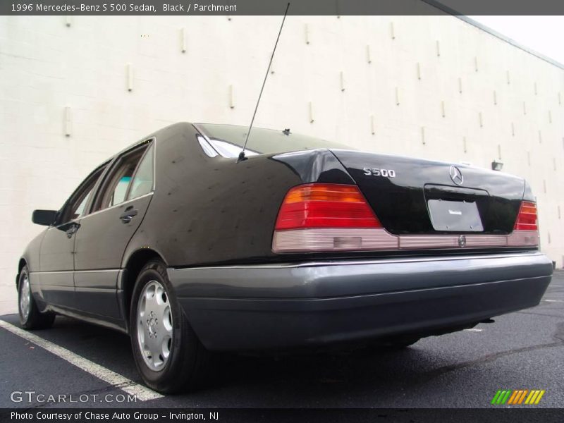 Black / Parchment 1996 Mercedes-Benz S 500 Sedan