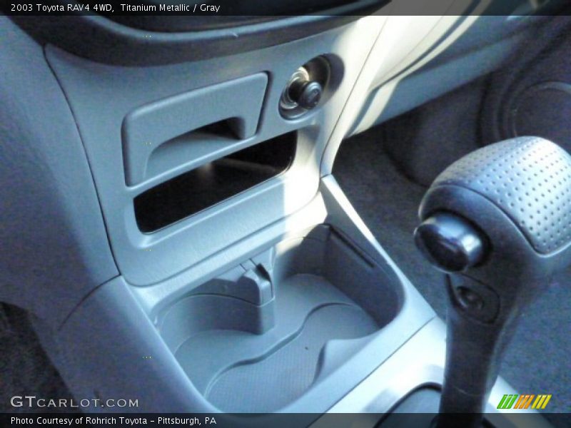 Titanium Metallic / Gray 2003 Toyota RAV4 4WD