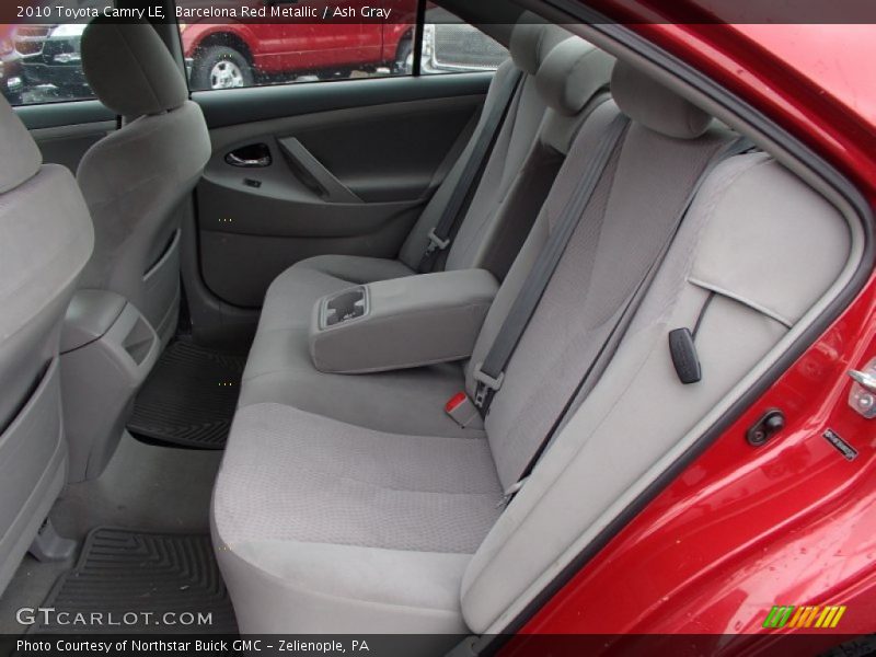 Barcelona Red Metallic / Ash Gray 2010 Toyota Camry LE