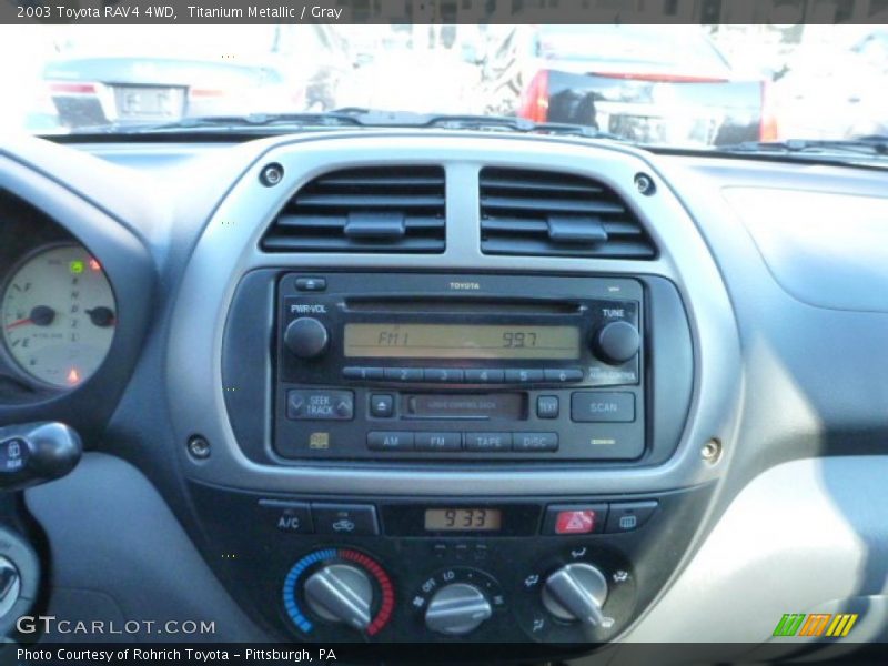 Titanium Metallic / Gray 2003 Toyota RAV4 4WD