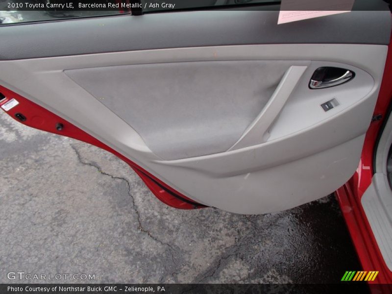 Barcelona Red Metallic / Ash Gray 2010 Toyota Camry LE