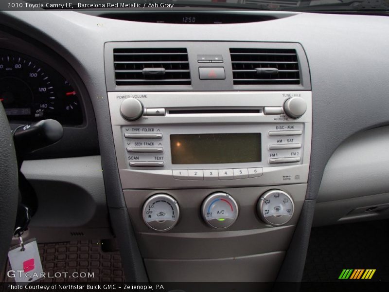 Barcelona Red Metallic / Ash Gray 2010 Toyota Camry LE