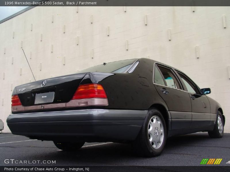 Black / Parchment 1996 Mercedes-Benz S 500 Sedan