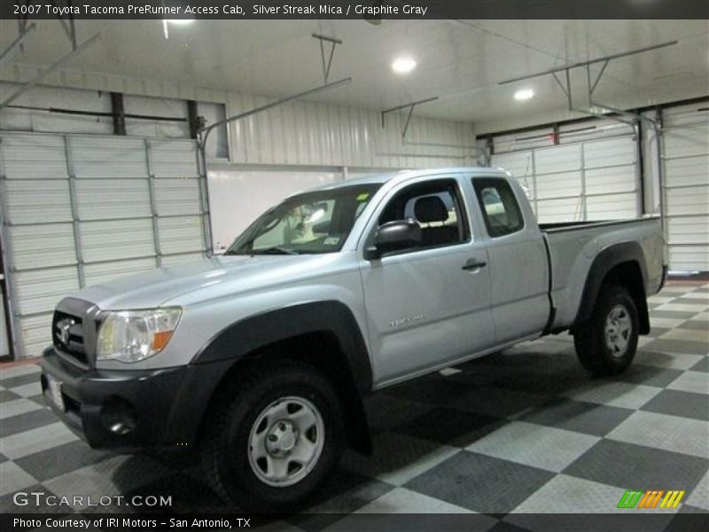 Silver Streak Mica / Graphite Gray 2007 Toyota Tacoma PreRunner Access Cab