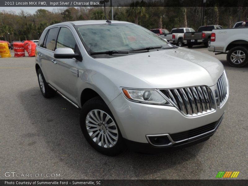 Ingot Silver / Charcoal Black 2013 Lincoln MKX FWD