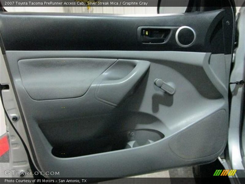 Silver Streak Mica / Graphite Gray 2007 Toyota Tacoma PreRunner Access Cab