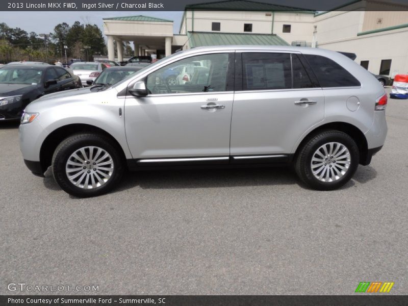 Ingot Silver / Charcoal Black 2013 Lincoln MKX FWD