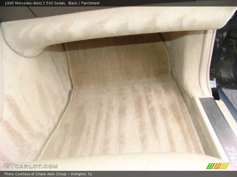 Black / Parchment 1996 Mercedes-Benz S 500 Sedan