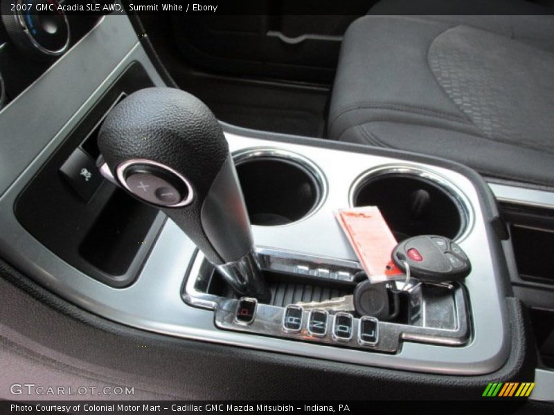 Summit White / Ebony 2007 GMC Acadia SLE AWD