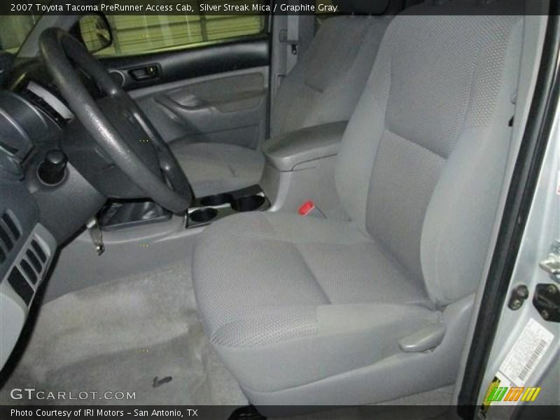 Silver Streak Mica / Graphite Gray 2007 Toyota Tacoma PreRunner Access Cab