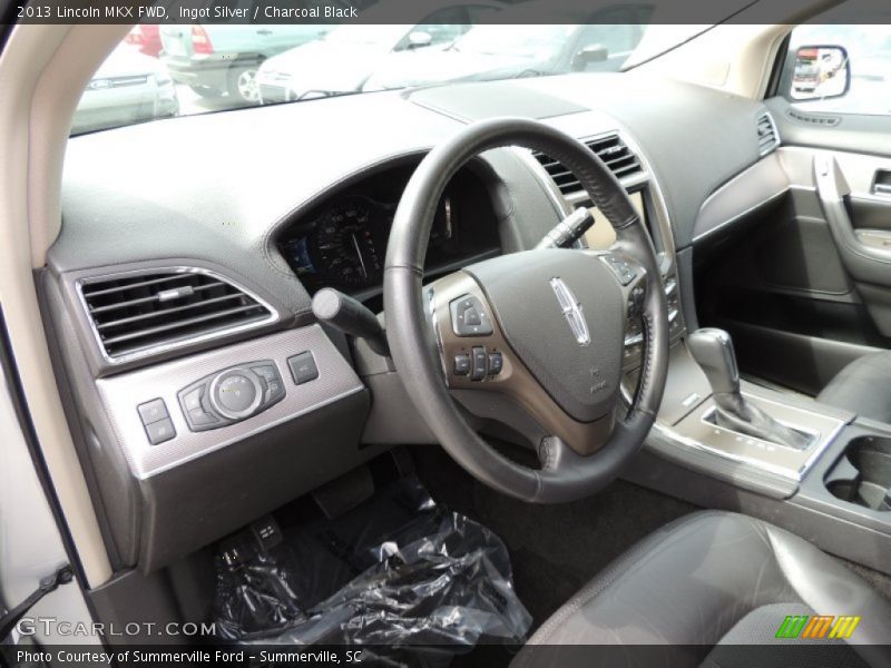 Ingot Silver / Charcoal Black 2013 Lincoln MKX FWD