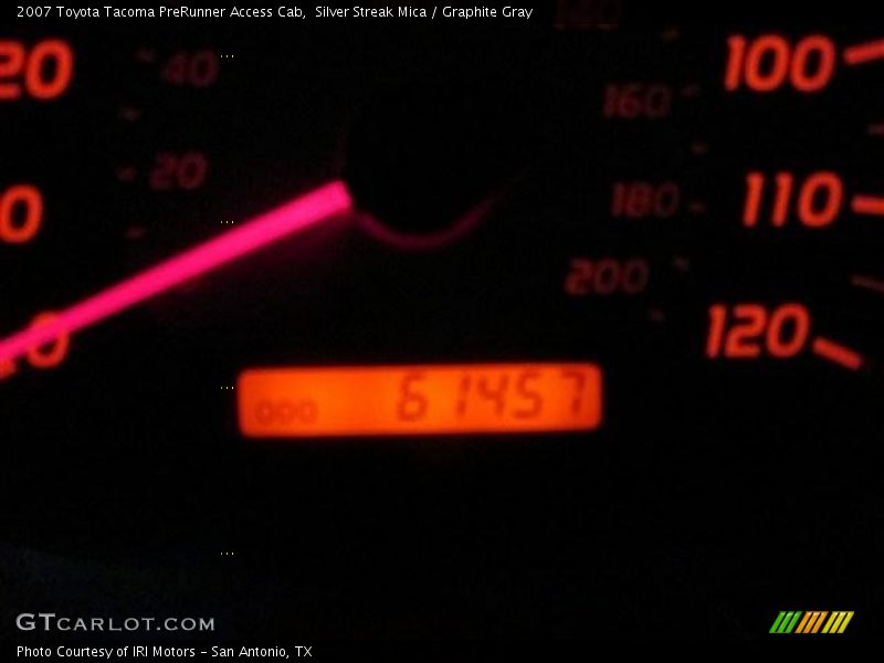 Silver Streak Mica / Graphite Gray 2007 Toyota Tacoma PreRunner Access Cab