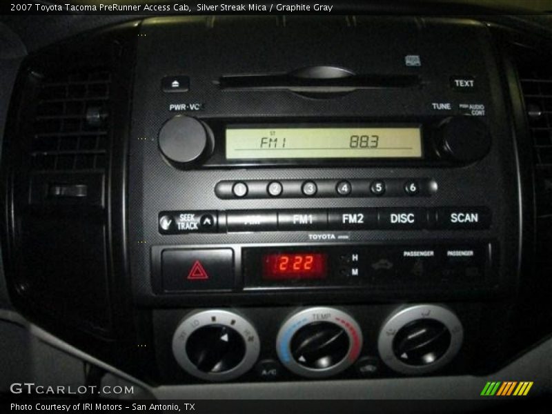 Silver Streak Mica / Graphite Gray 2007 Toyota Tacoma PreRunner Access Cab