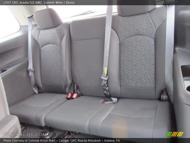Summit White / Ebony 2007 GMC Acadia SLE AWD