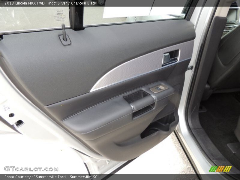 Ingot Silver / Charcoal Black 2013 Lincoln MKX FWD