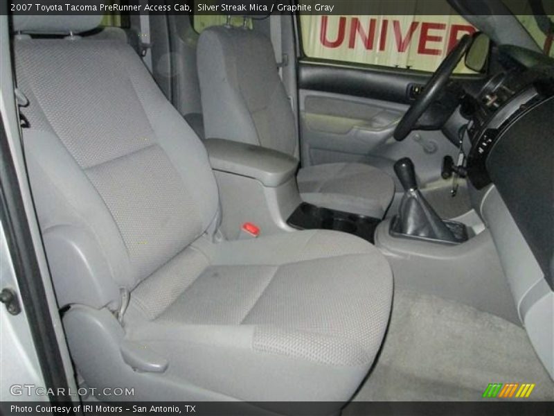 Silver Streak Mica / Graphite Gray 2007 Toyota Tacoma PreRunner Access Cab