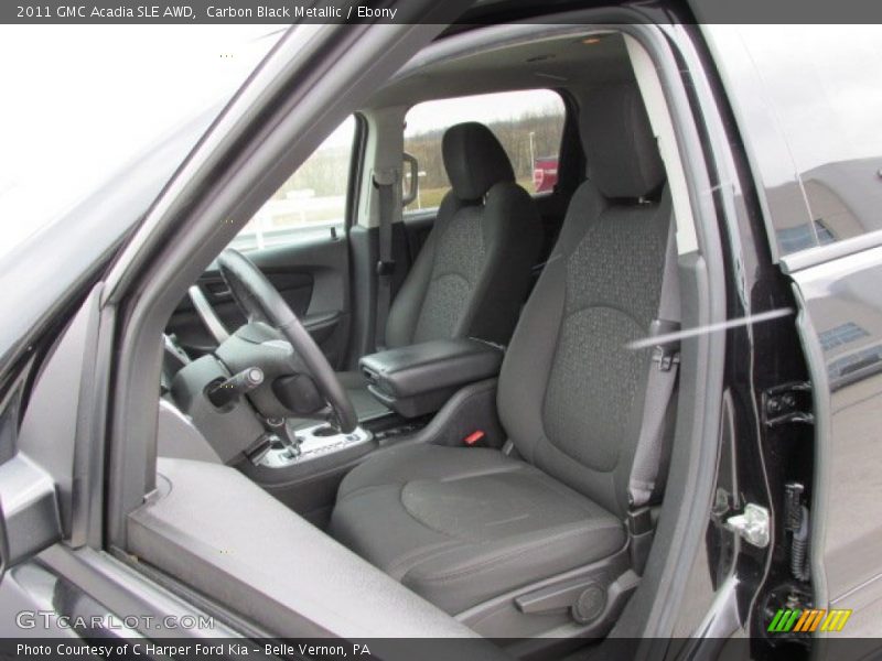 Carbon Black Metallic / Ebony 2011 GMC Acadia SLE AWD