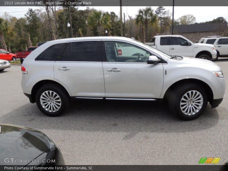 Ingot Silver / Charcoal Black 2013 Lincoln MKX FWD